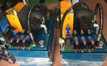 Hydraulic station production